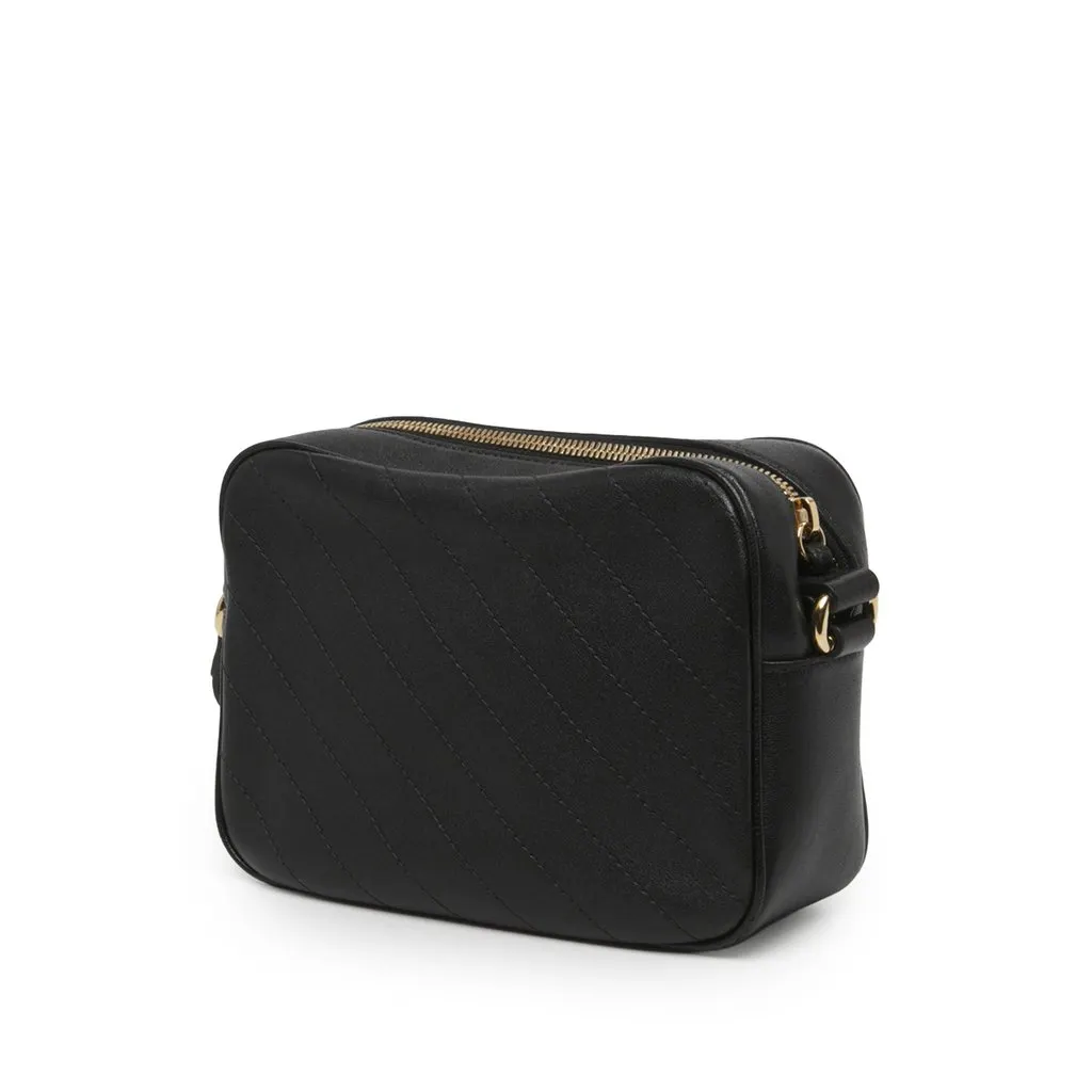 Gucci Small Calfskin Blondie Crossbody Black Leather Good - Back View