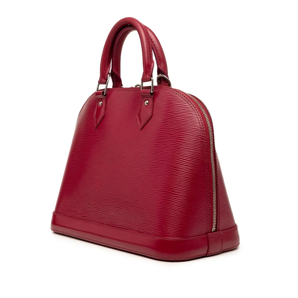 Louis Vuitton Epi Alma PM Red Leather Very good - Back View