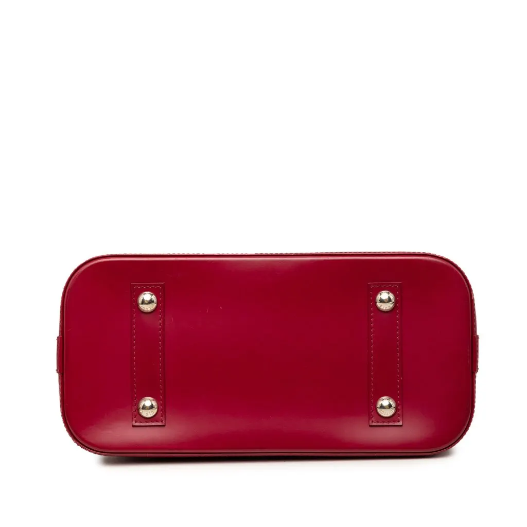 Louis Vuitton Epi Alma PM Red Leather Very good - Inside View
