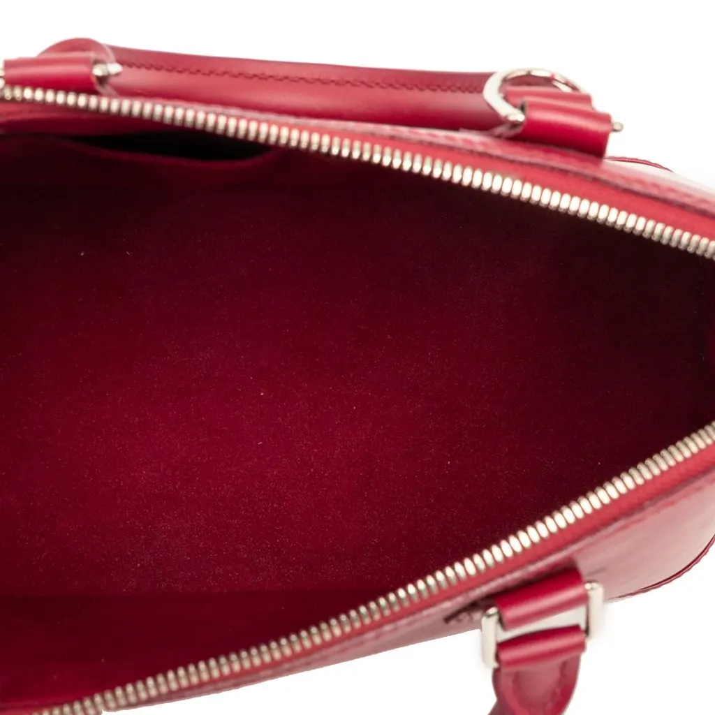 Louis Vuitton Epi Alma PM Red Leather Very good - Model View