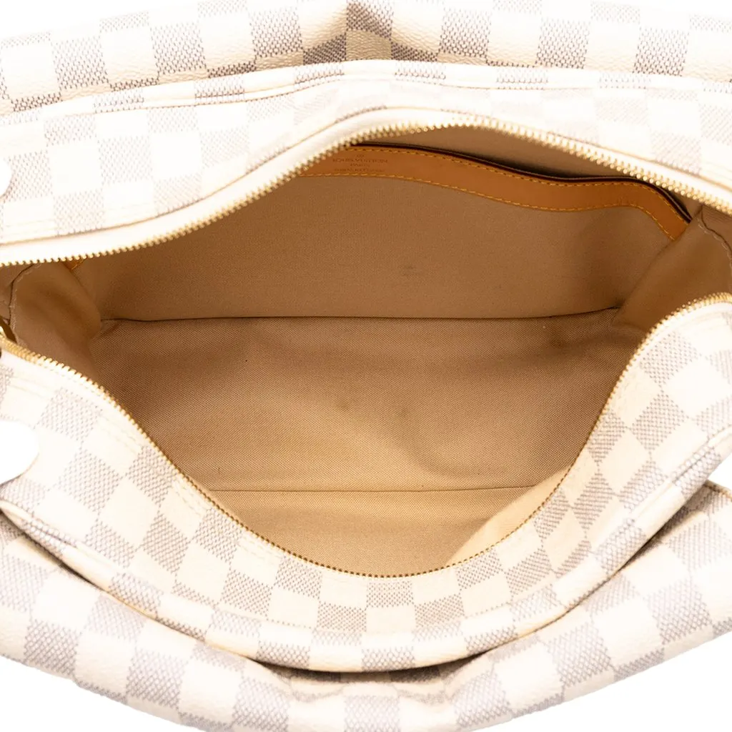 Louis Vuitton Damier Azur Naviglio White Canvas Good - Model View