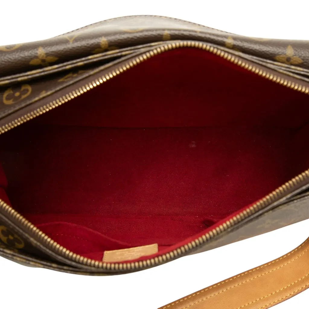 Louis Vuitton Monogram Viva Cite GM Brown Canvas Good - Model View