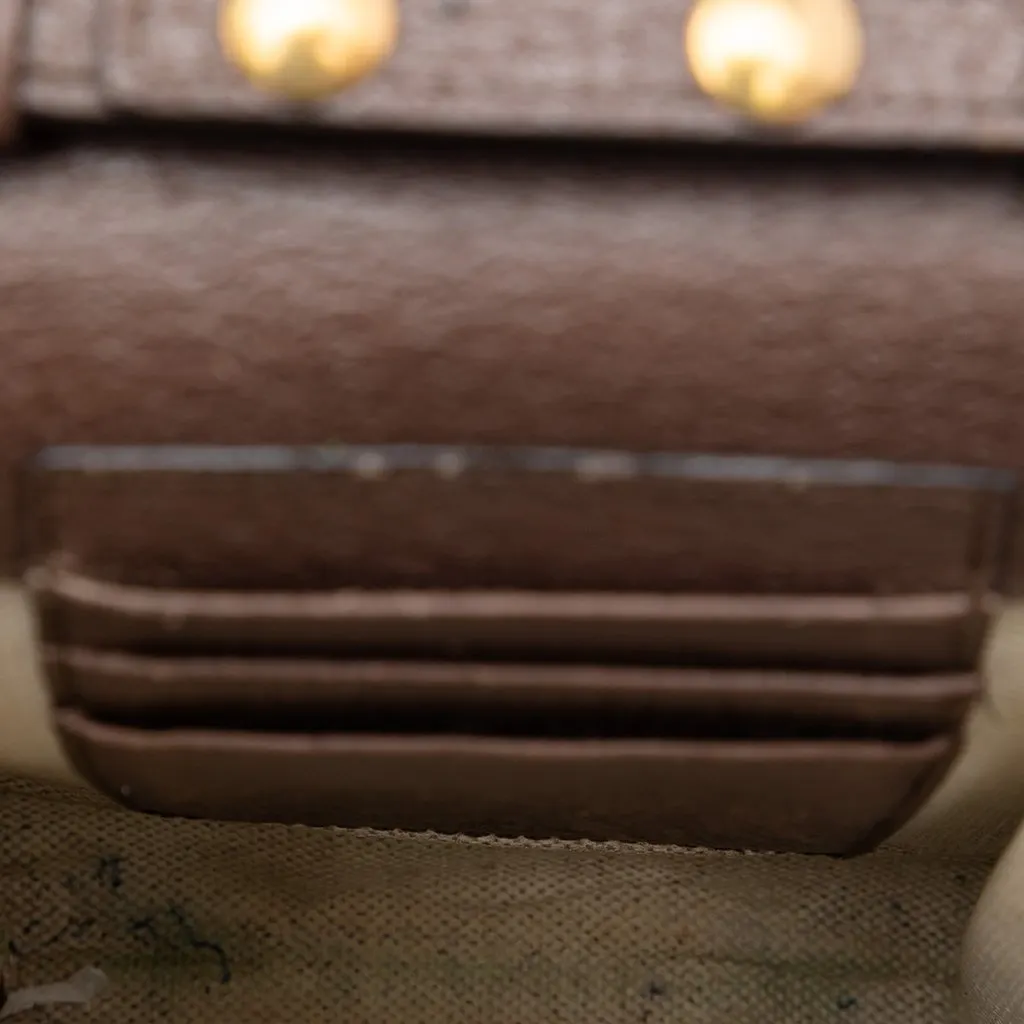 Gucci Mini GG Supreme Web Ophidia Crossbody Beige Very good - Model View