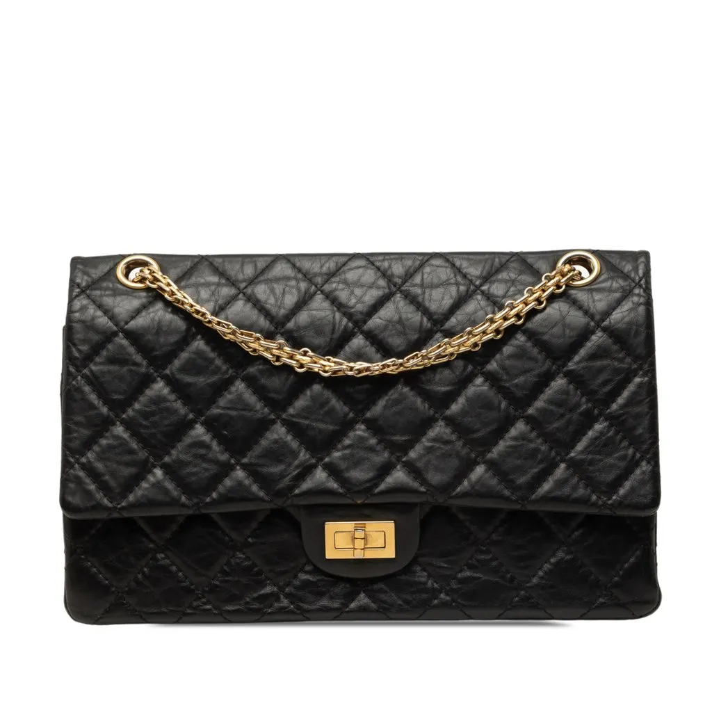 Chanel Quilted Aged Calfskin Reissue 2.55 Double Flap 226
