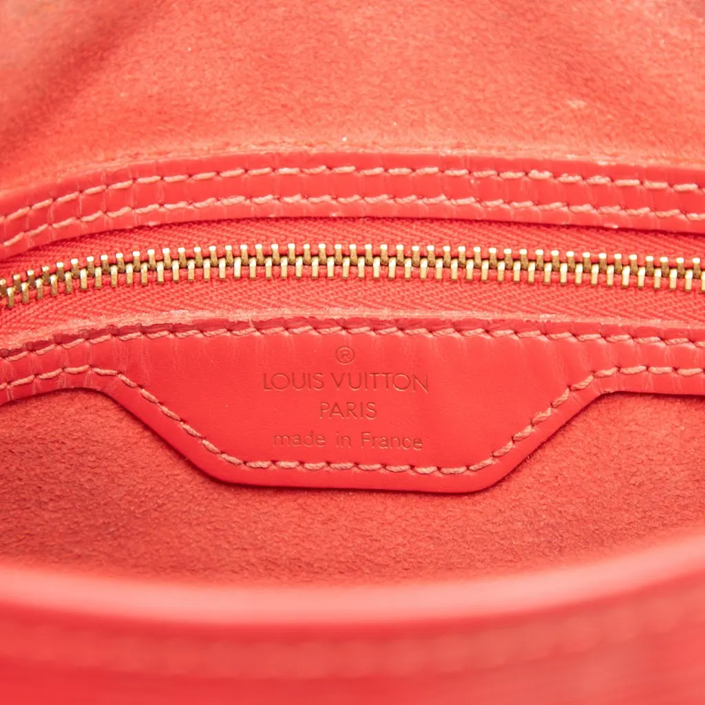 Louis Vuitton Epi Petit Bucket Red Leather Good - Box View