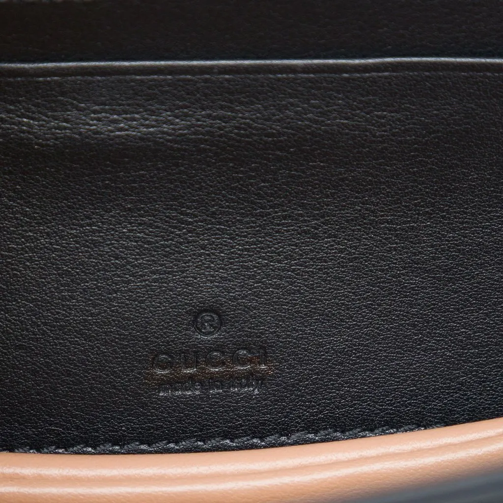 Gucci Mini Patent Bamboo 1947 Top Handle Bag Black Leather Very good - Box View