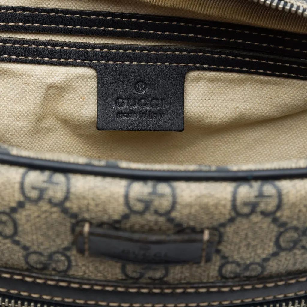 Gucci GG Supreme Crossbody Beige Canvas Good - Box View