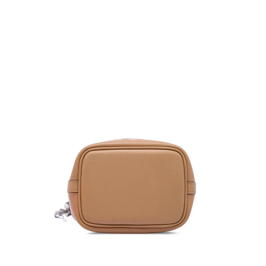 Hermès Micro Swift Lucky Daisy Picotin Lock 14 Brown Leather Very good - Inside View