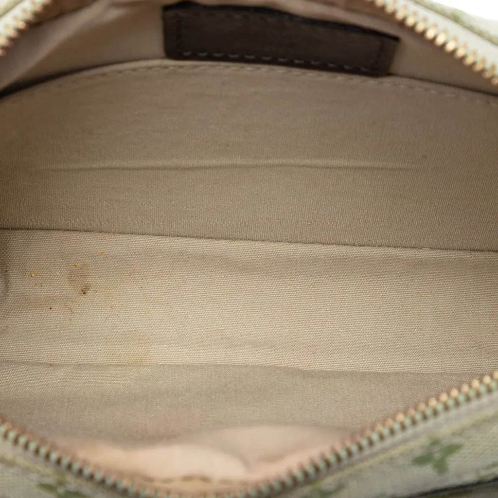 Louis Vuitton Monogram Mini Lin Juliette MM Green Very good - Model View