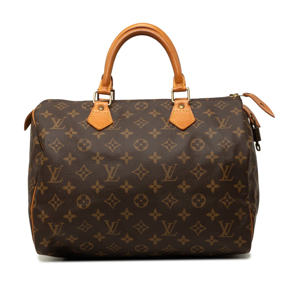 Louis Vuitton Monogram Speedy 30 Brown | Libas Collective