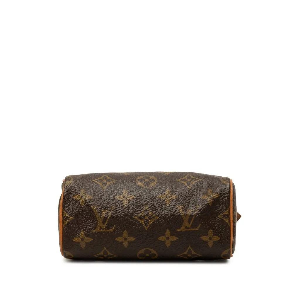Louis Vuitton Monogram Mini Speedy HL Brown Canvas Good - Inside View