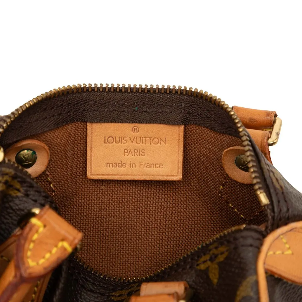 Louis Vuitton Monogram Mini Speedy HL Brown Canvas Good - Box View