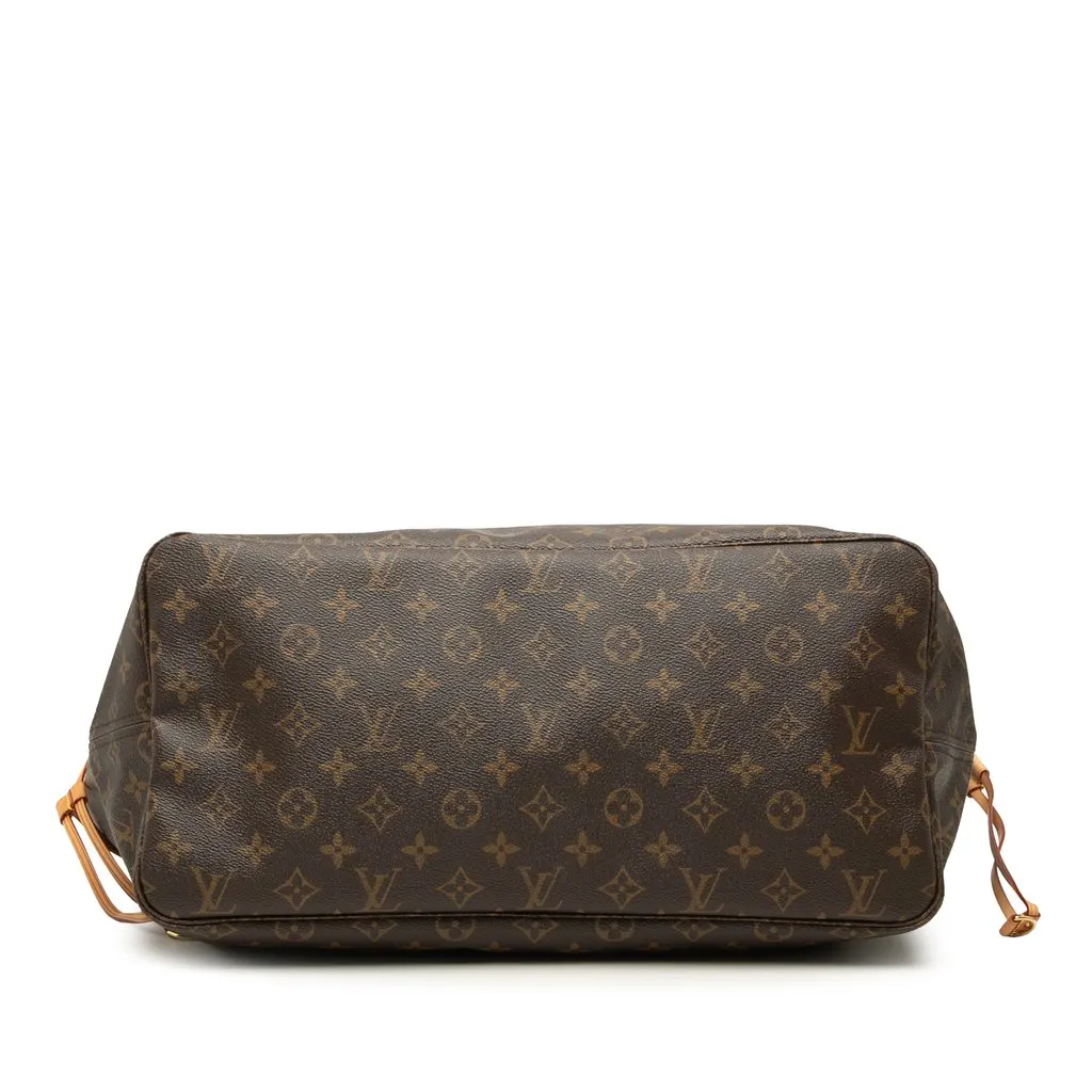 Louis Vuitton Monogram Neverfull GM Brown Canvas Good - Inside View
