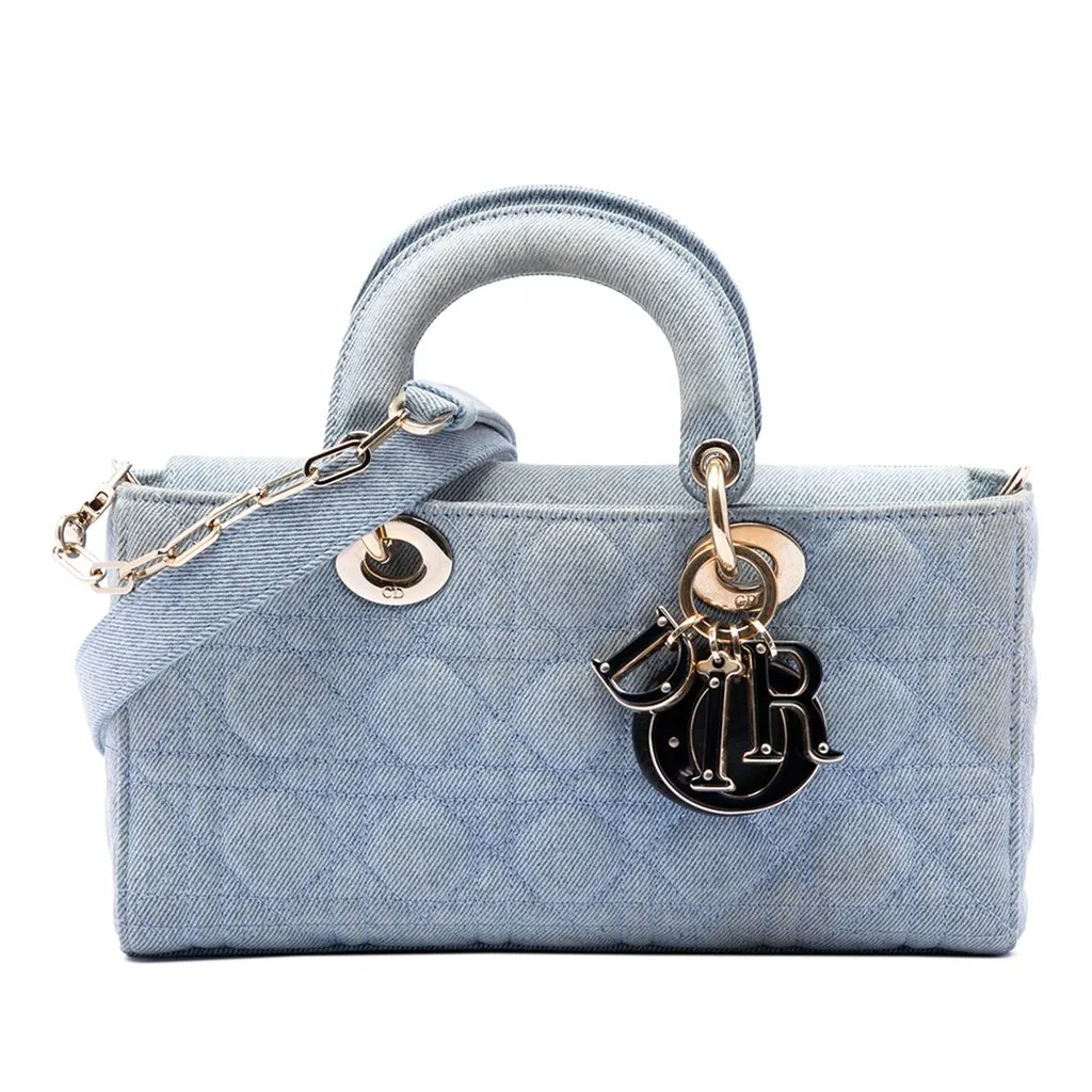 Dior متوسطة دينيم كاناج ليدي D Joy