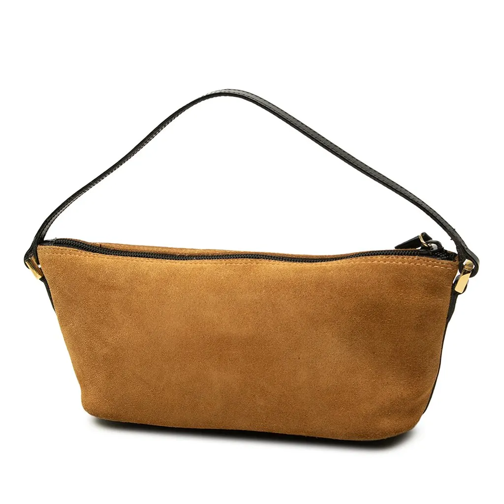 Gucci Suede Boat Brown Suede Very good - Back View