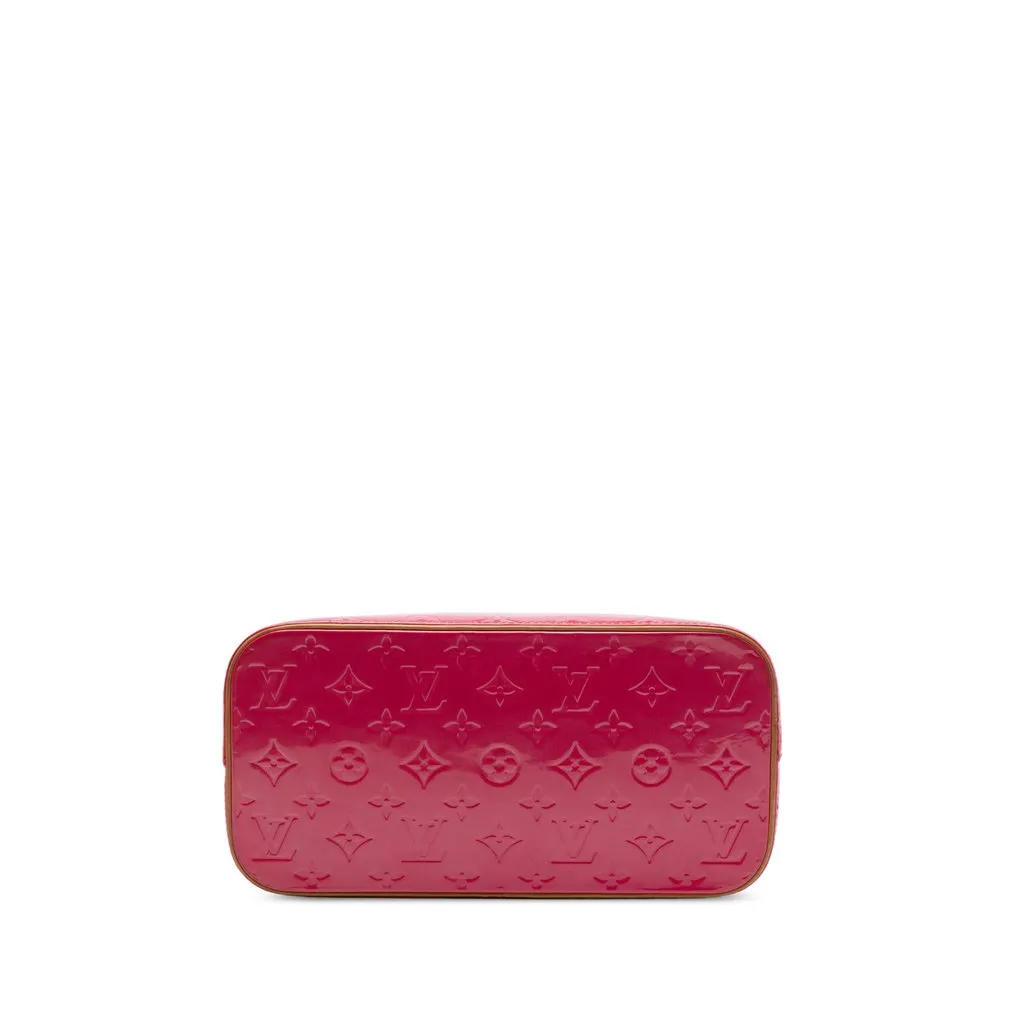 Louis Vuitton Monogram Vernis Houston Pink Leather Good - Inside View