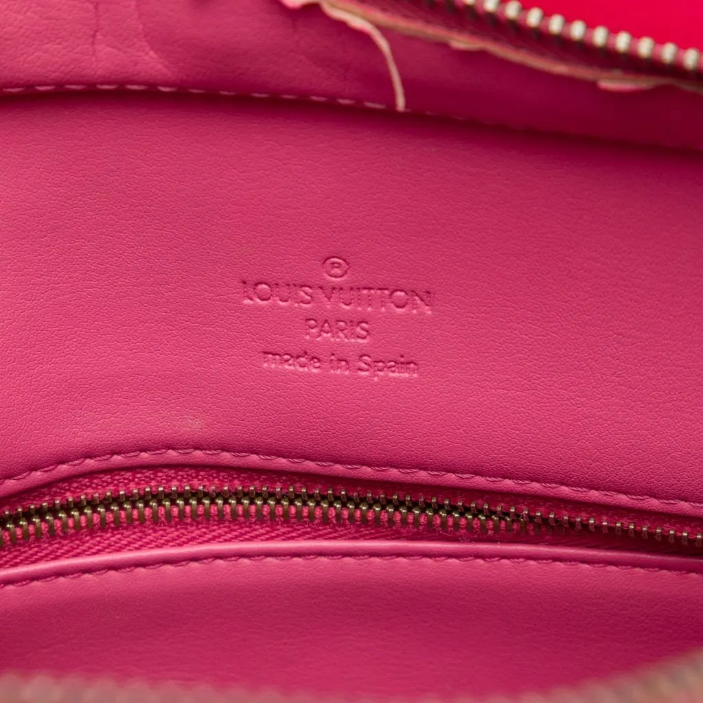 Louis Vuitton Monogram Vernis Houston Pink Leather Good - Box View