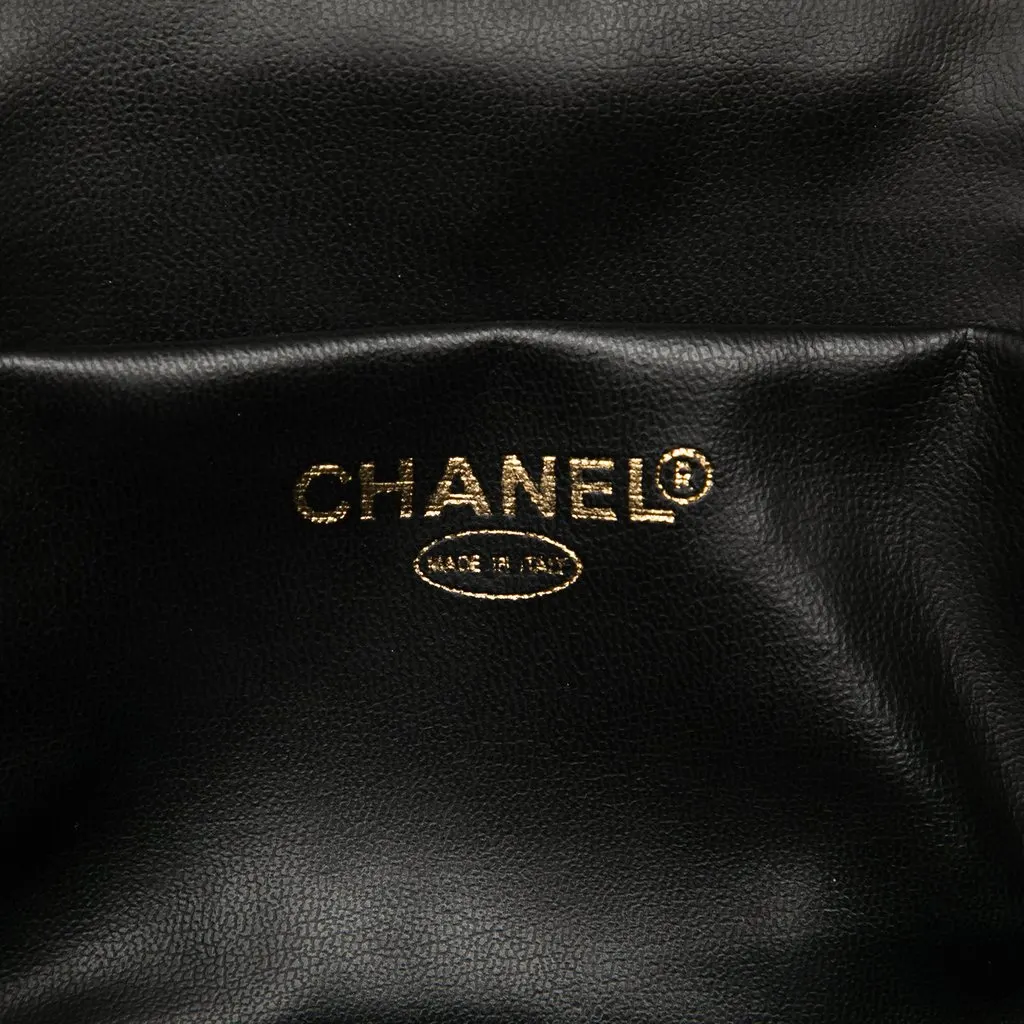Chanel CC Caviar Vanity Bag Black Leather Very good - Box View