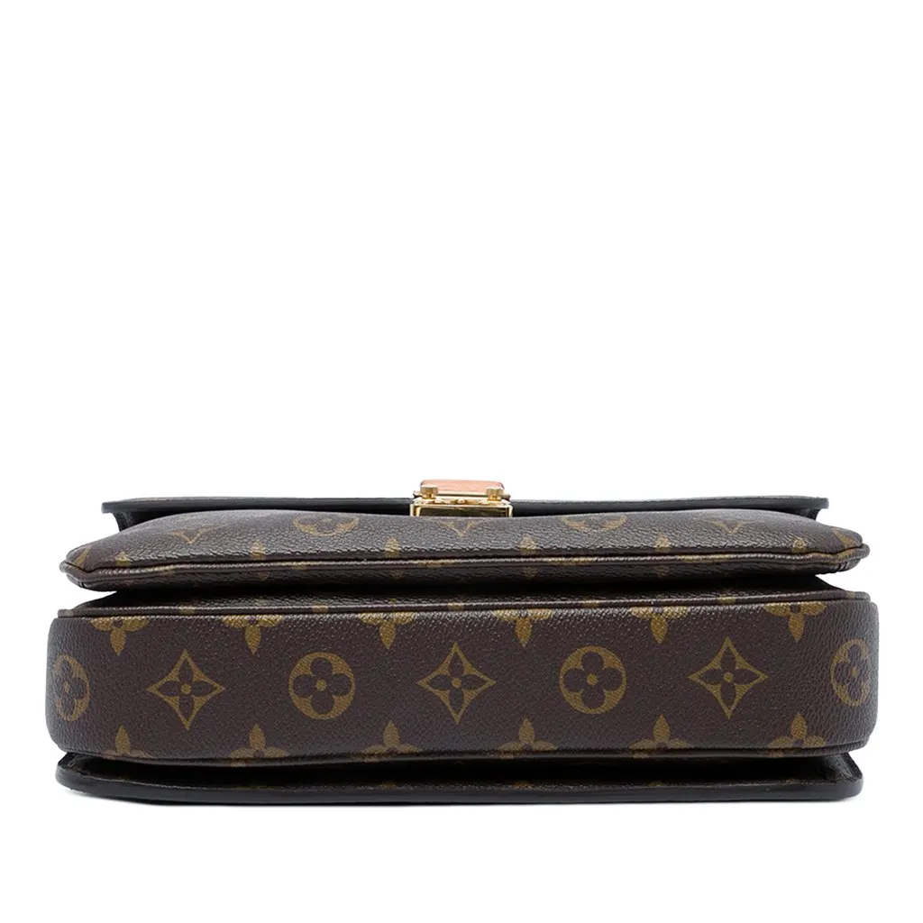 Louis Vuitton Monogram Pochette Metis Brown Canvas Very good - Inside View
