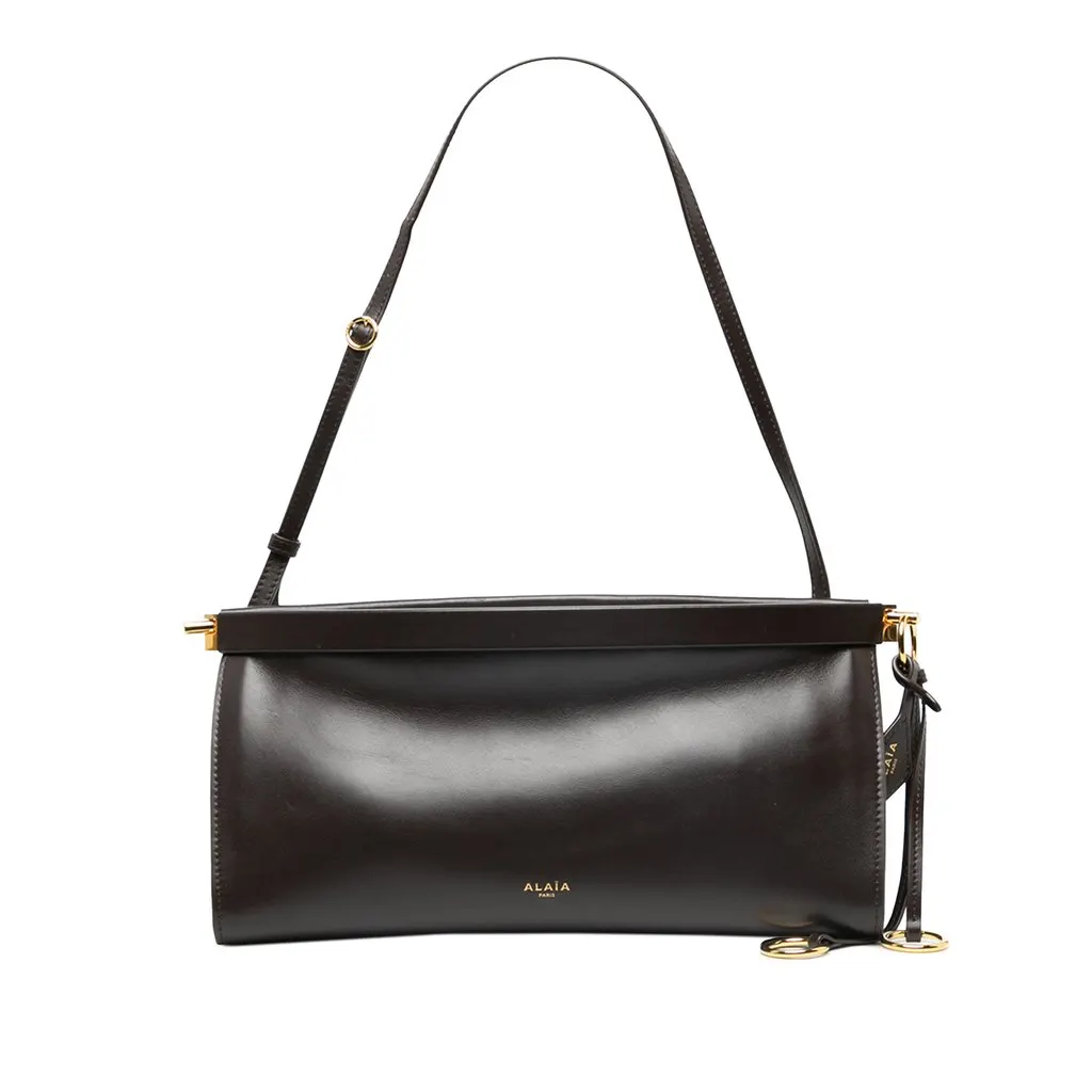 Alaïa متوسطة جلد العجل لو Click East West كتف حقيبة