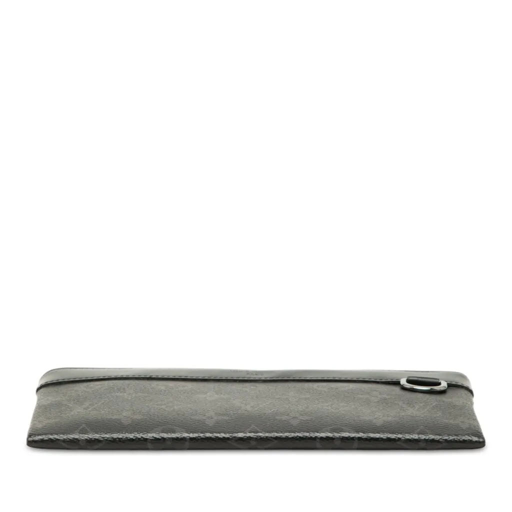 Louis Vuitton Monogram Eclipse Pochette Discovery PM Black Canvas Very good - Inside View