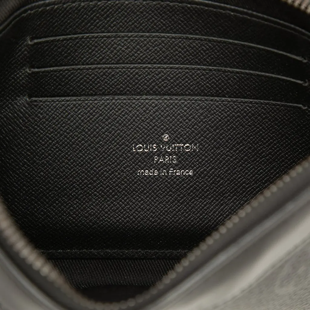 Louis Vuitton Monogram Eclipse Pochette Discovery PM Black Canvas Very good - Box View