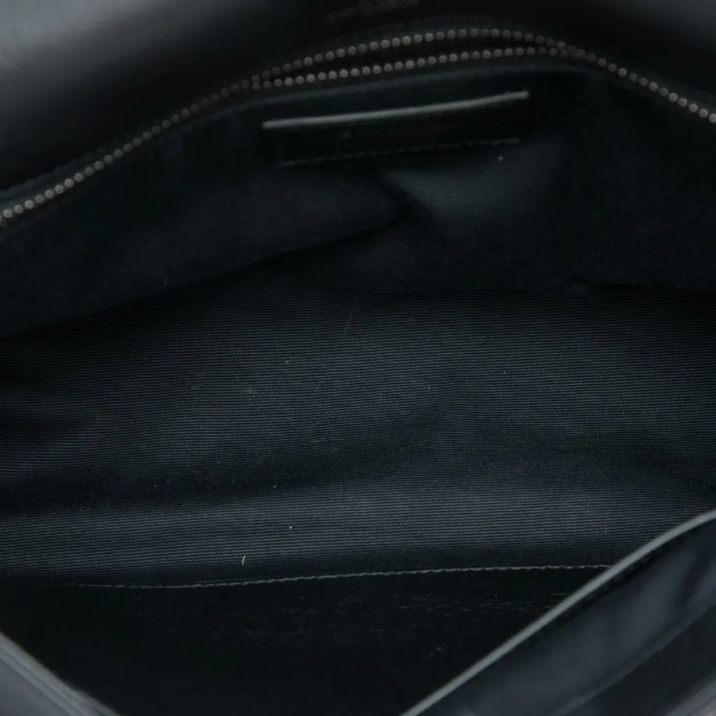 Saint Laurent Medium Pony Hair Niki Black Very good - Model View