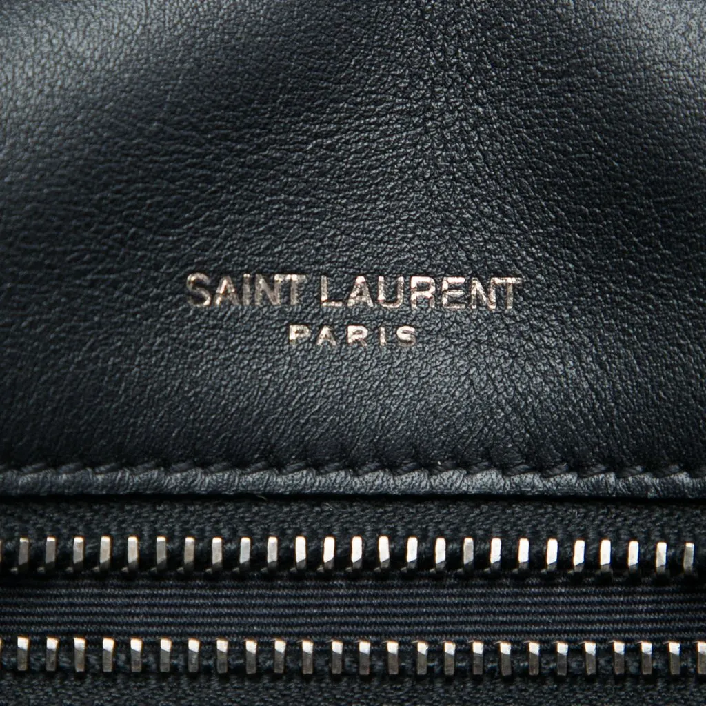 Saint Laurent Medium Pony Hair Niki Black Very good - Box View