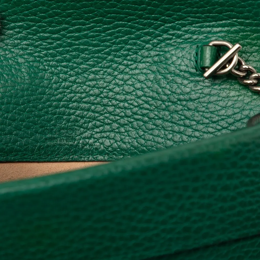 Gucci Mini Calfskin Dionysus Crossbody Green Leather Good - Box View