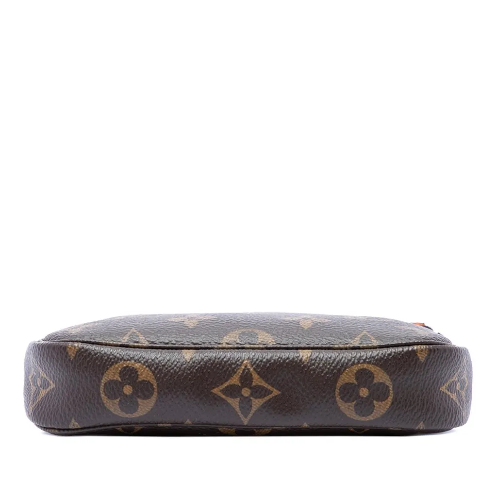 Louis Vuitton Monogram Mini Pochette Accessoires Brown Very good - Inside View