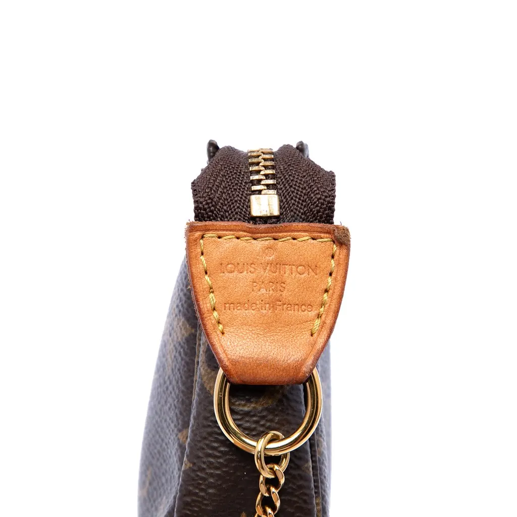 Louis Vuitton Monogram Mini Pochette Accessoires Brown Very good - Box View
