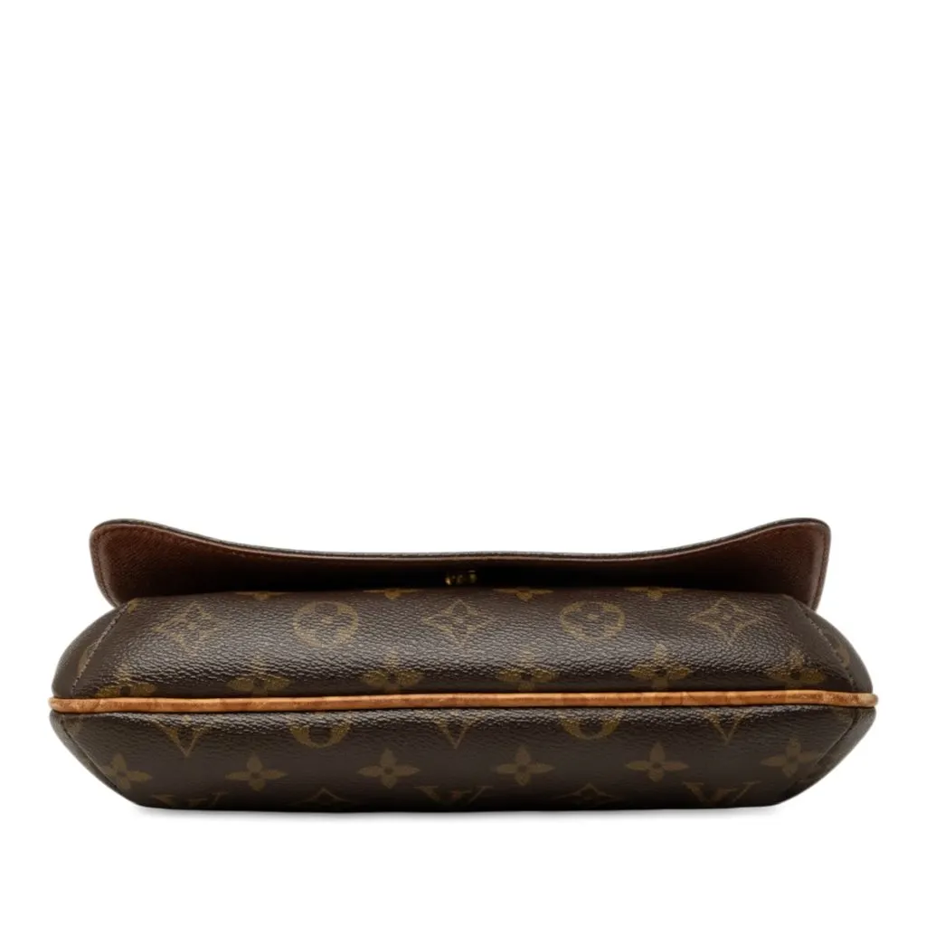 Louis Vuitton Monogram Musette Tango Long Strap Brown Canvas Good - Inside View