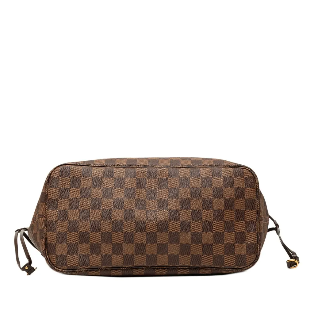 Louis Vuitton Damier Ebene Neverfull MM Brown Canvas Very good - Inside View