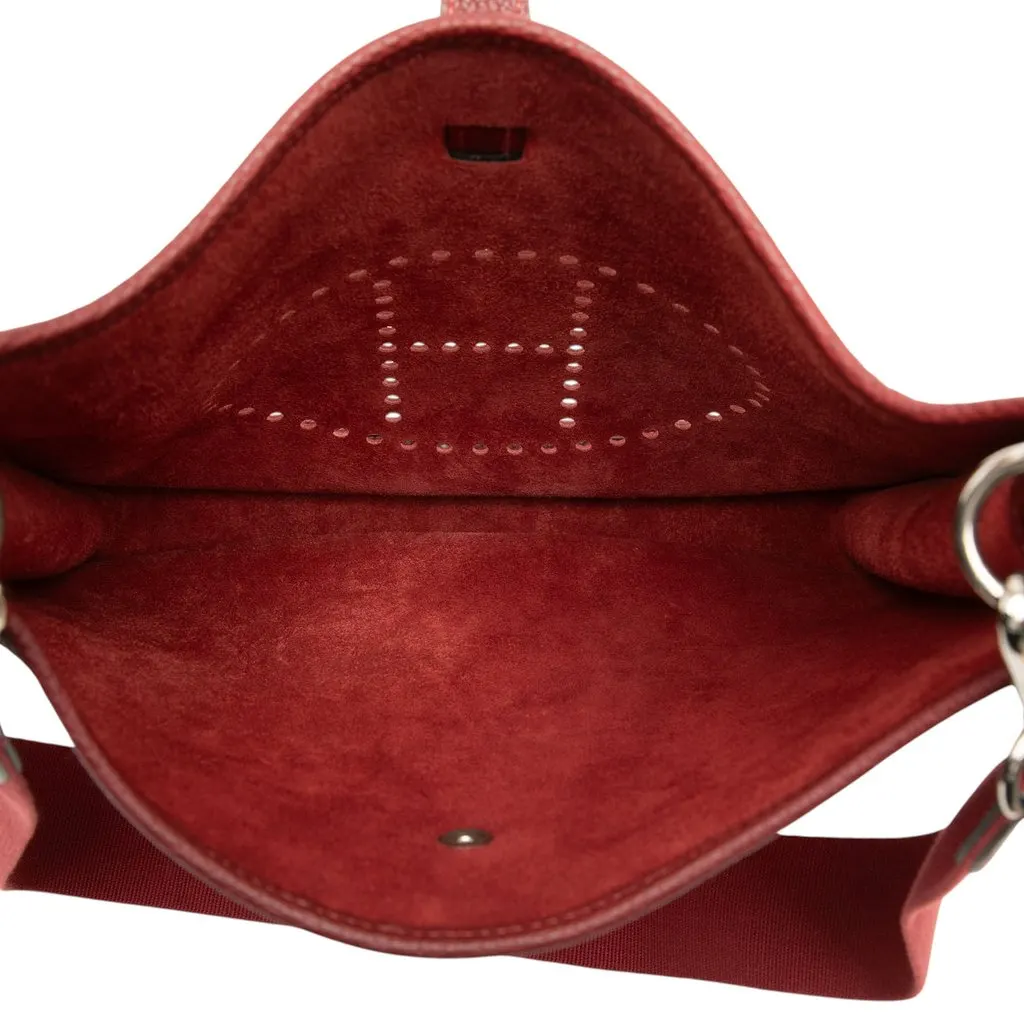 Hermès Togo Evelyne I 33 Red Leather Very good - Model View