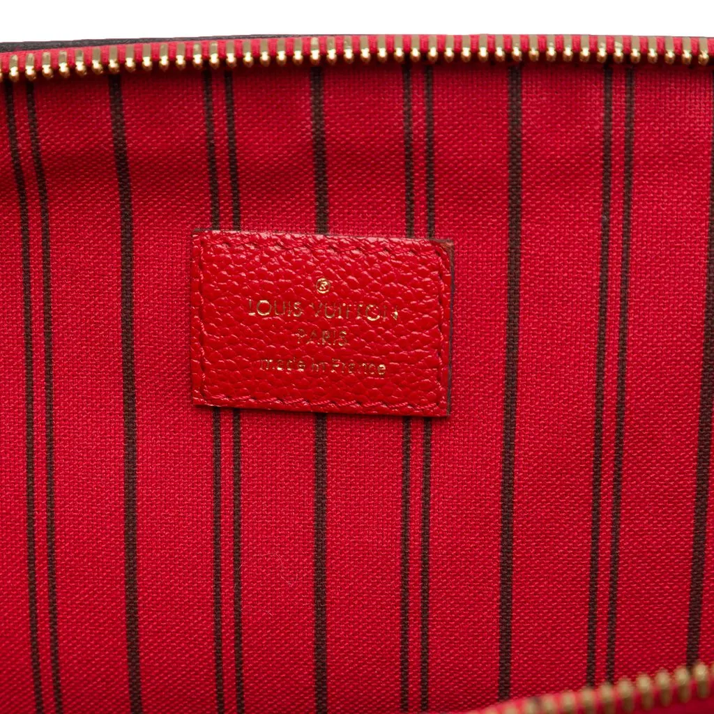 Louis Vuitton Monogram Empreinte Marais MM Red Leather Good - Box View