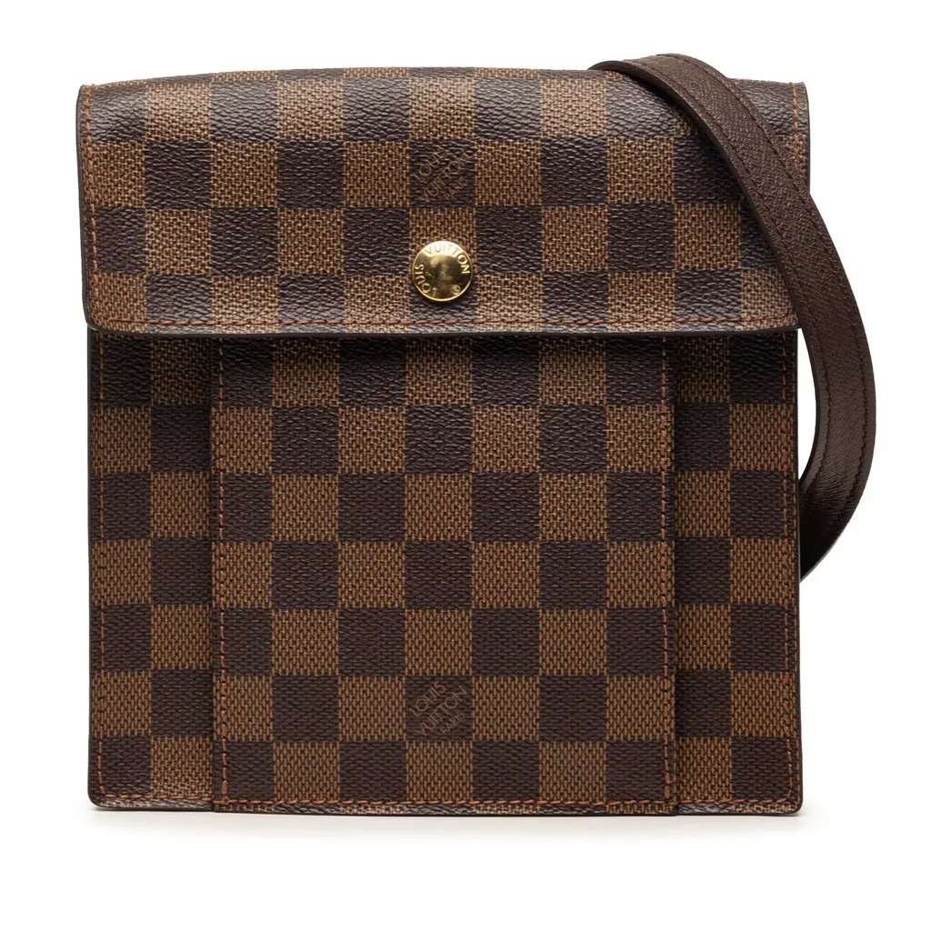 Louis Vuitton Damier Ebene Pimlico Brown Very good - Front View