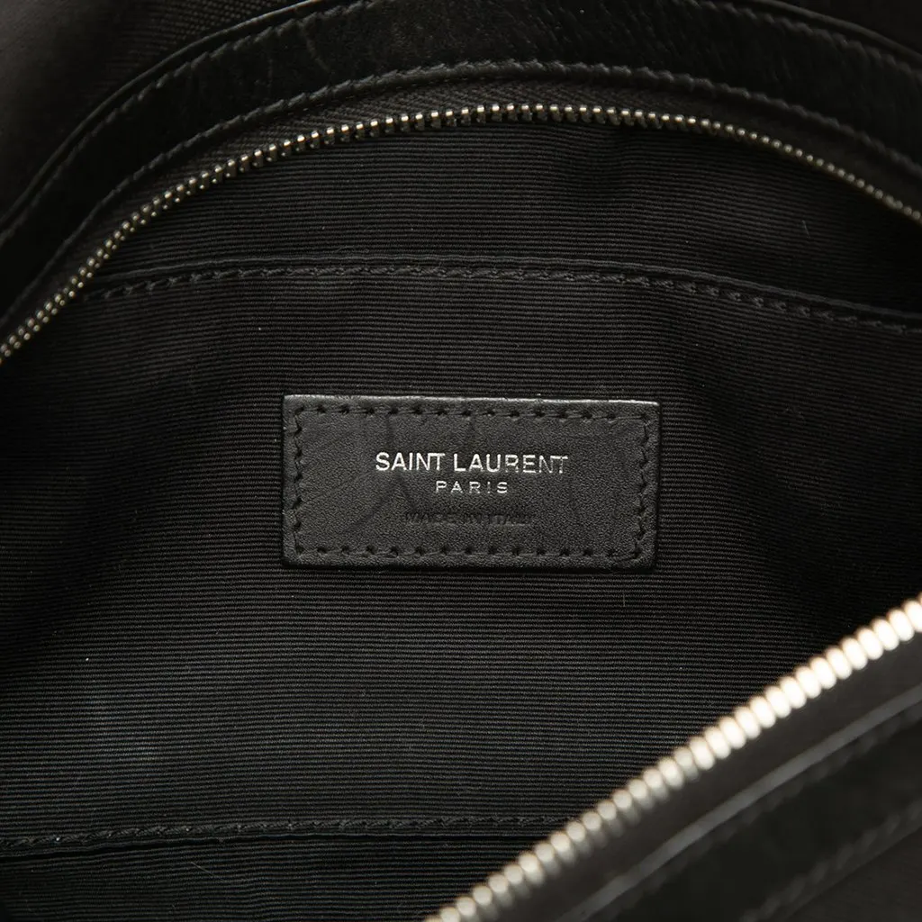 Saint Laurent Canvas Classic Belt Bag Black Good - Box View