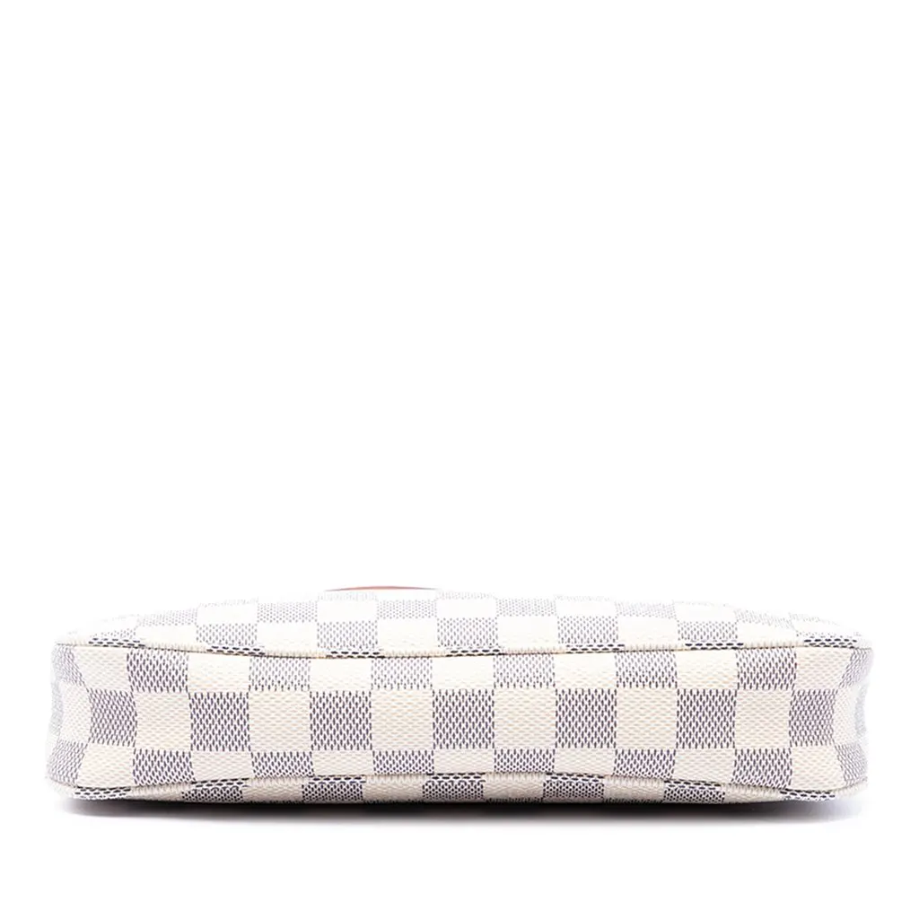 Louis Vuitton Damier Azur Pochette Accessoires White Canvas Very good - Inside View
