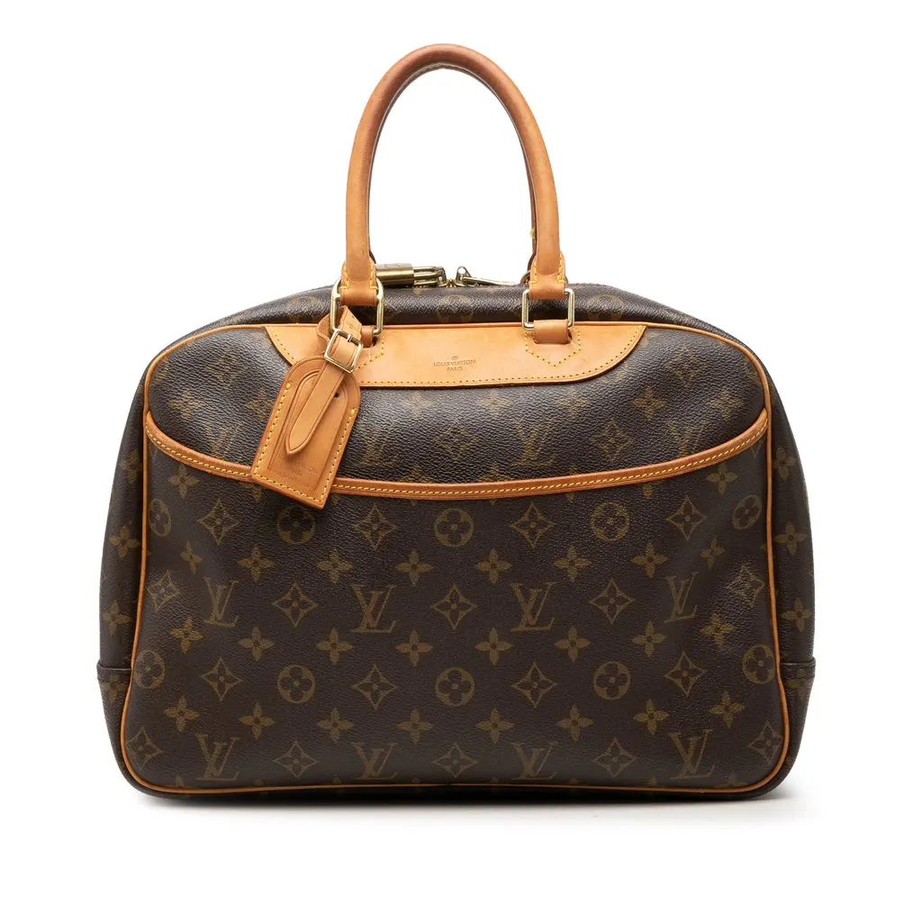 Louis Vuitton Monogram Deauville Brown Very good - Front View