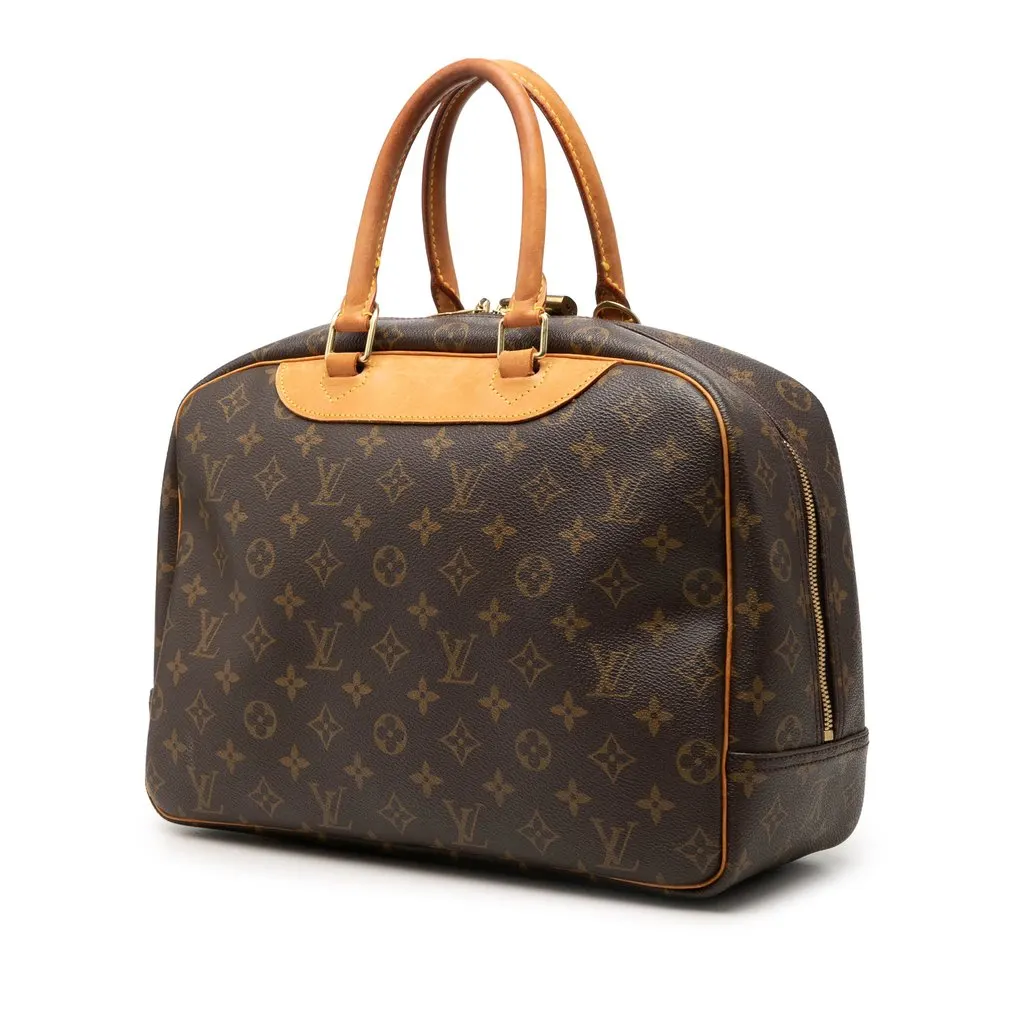 Louis Vuitton Monogram Deauville Brown Very good - Back View