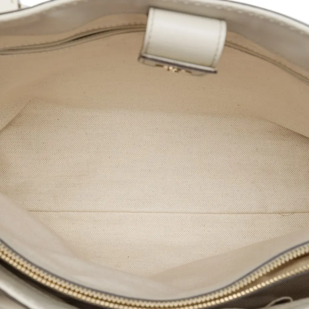 Gucci Guccissima Sukey Tote Brown Leather Very good - Model View