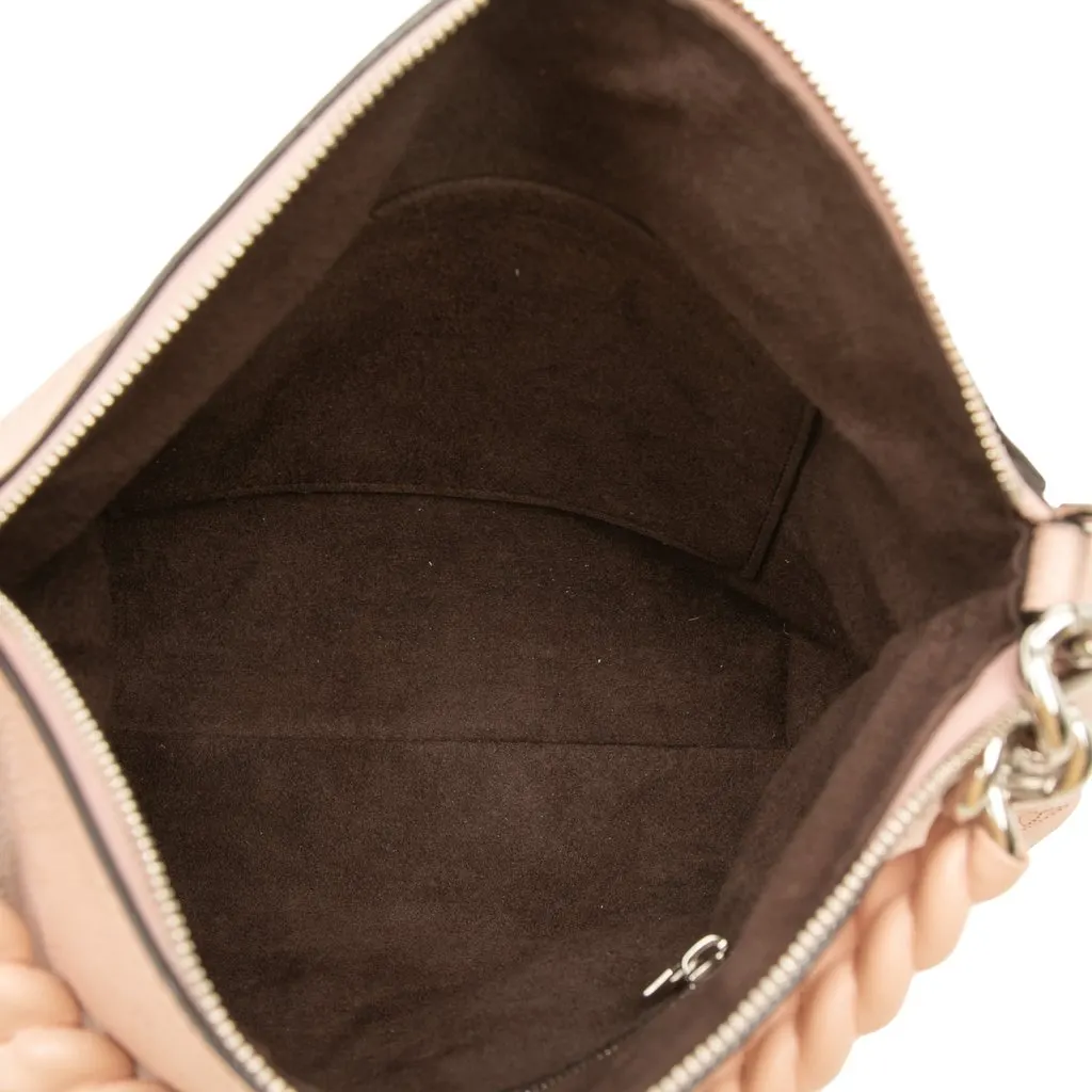 Louis Vuitton Monogram Mahina Babylone Chain BB Pink Leather Very good - Model View