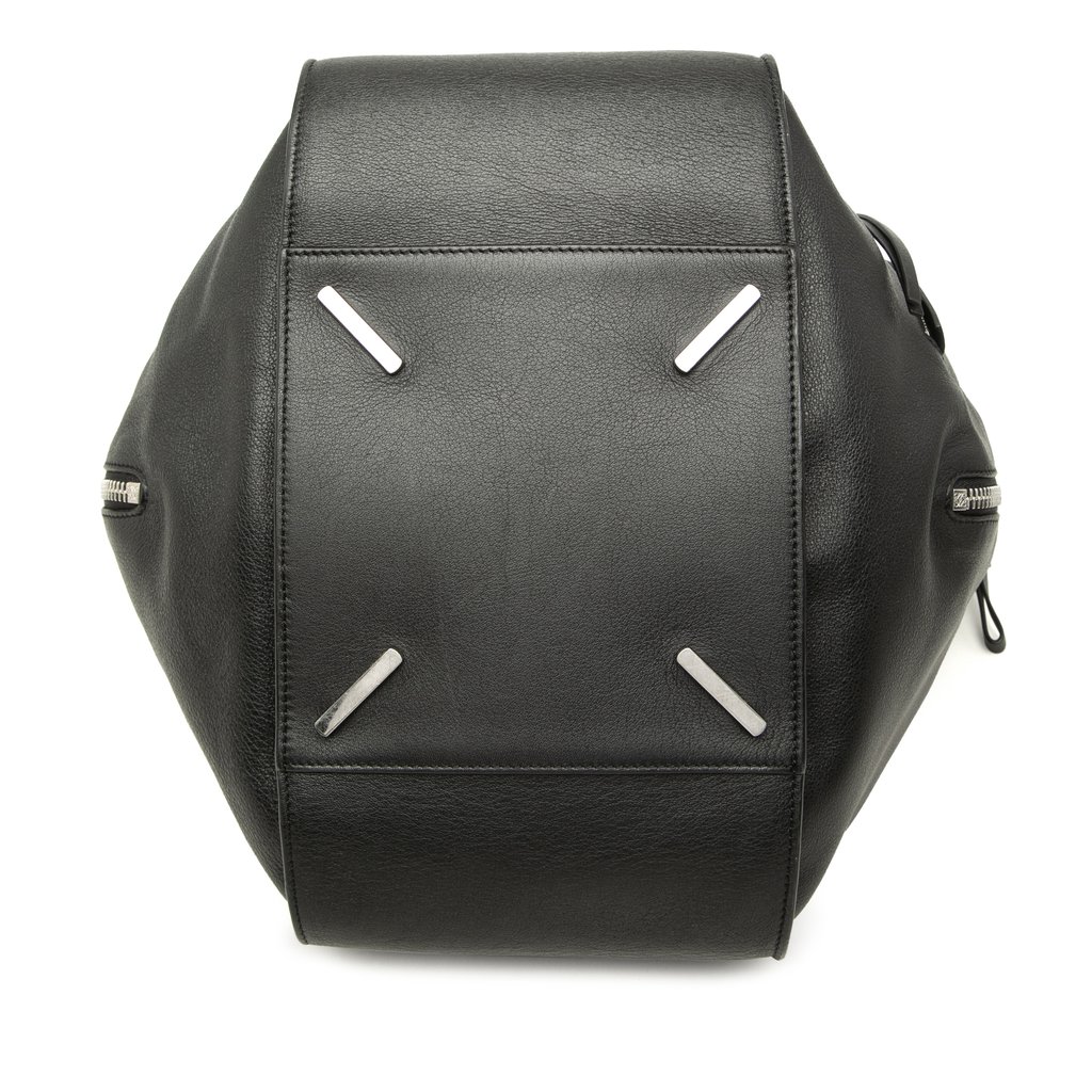 LOEWE Medium Leather Hammock Satchel Black Mini Leather