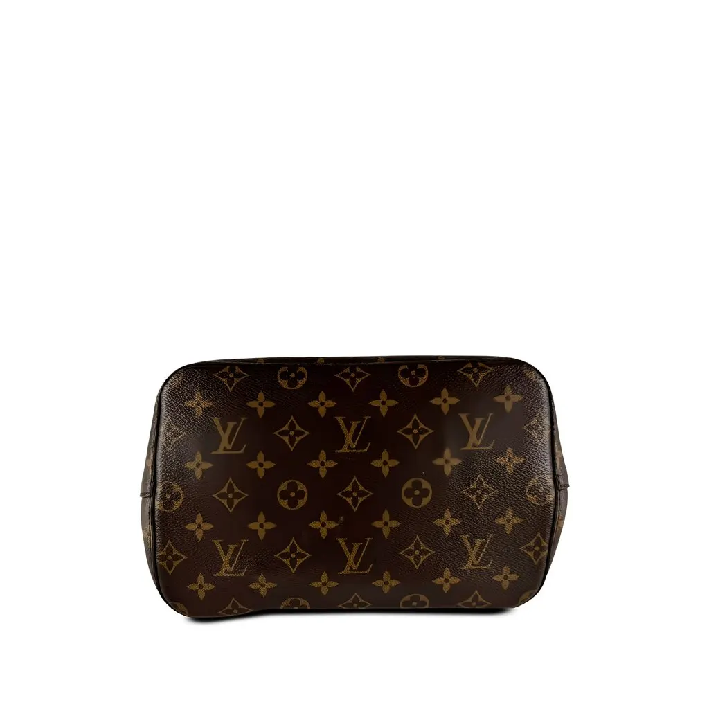 Louis Vuitton Monogram Neonoe MM Brown Canvas Good - Inside View