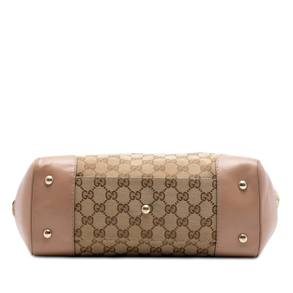 Gucci GG Canvas Mayfair Tote Beige Very good - Inside View