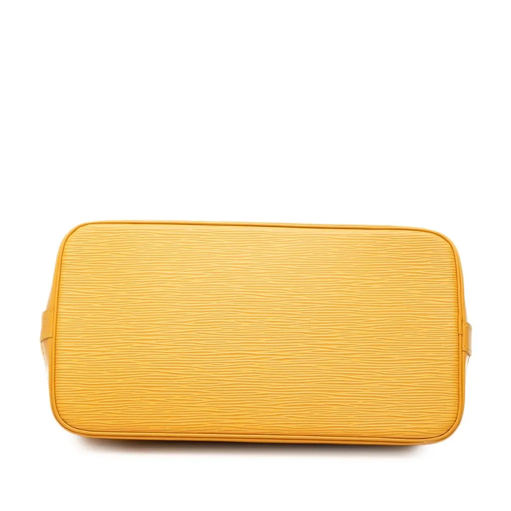Louis Vuitton Epi Alma PM Yellow Leather Very good - Inside View