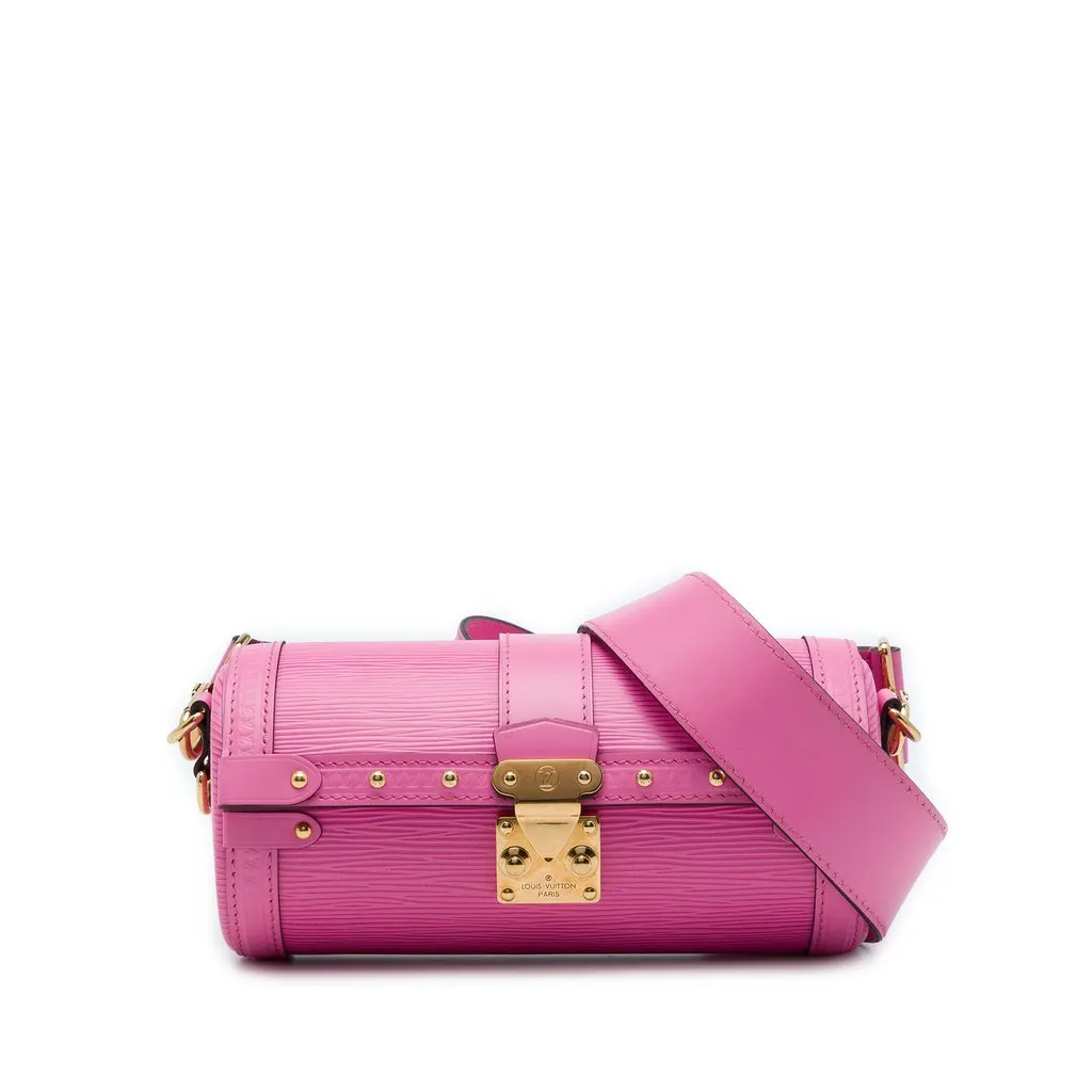Louis Vuitton Epi Papillon Trunk Pink Leather Very good - Front View