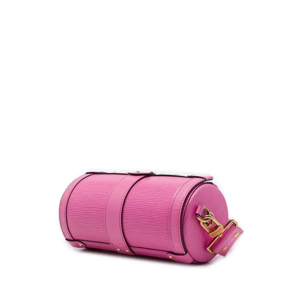 Louis Vuitton Epi Papillon Trunk Pink Leather Very good - Back View