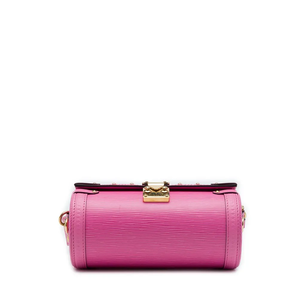 Louis Vuitton Epi Papillon Trunk Pink Leather Very good - Inside View