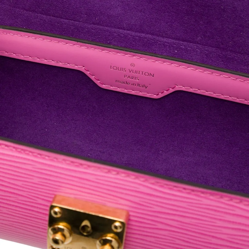 Louis Vuitton Epi Papillon Trunk Pink Leather Very good - Box View